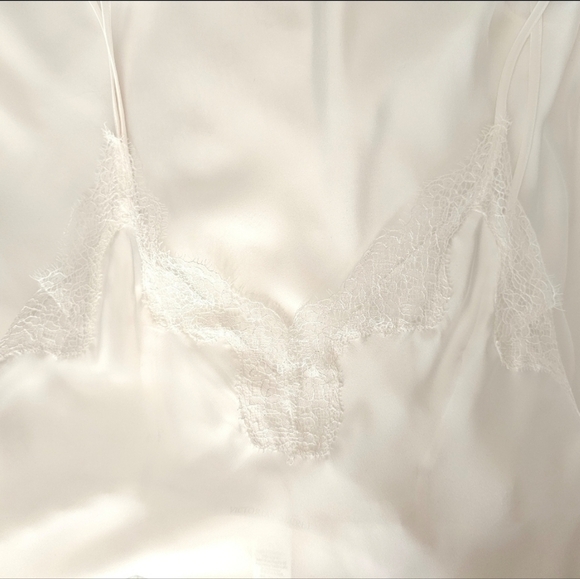 Victoria’s Secret White Floral Lace Slip Dress - Picture 15 of 16